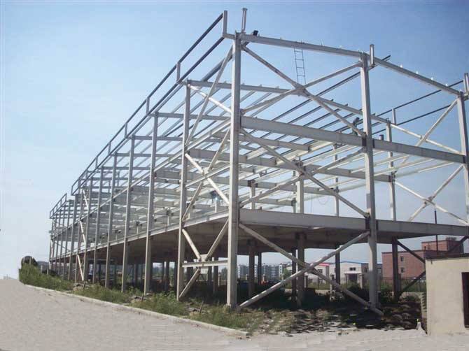 秦皇岛网架加工之眼跳岩对管桁架的影响